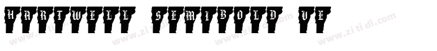 Hartwell Semibold Ve字体转换